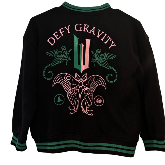 Wicked Girls Jacket Large 10 12 Snap Front - Picture 2 of 4